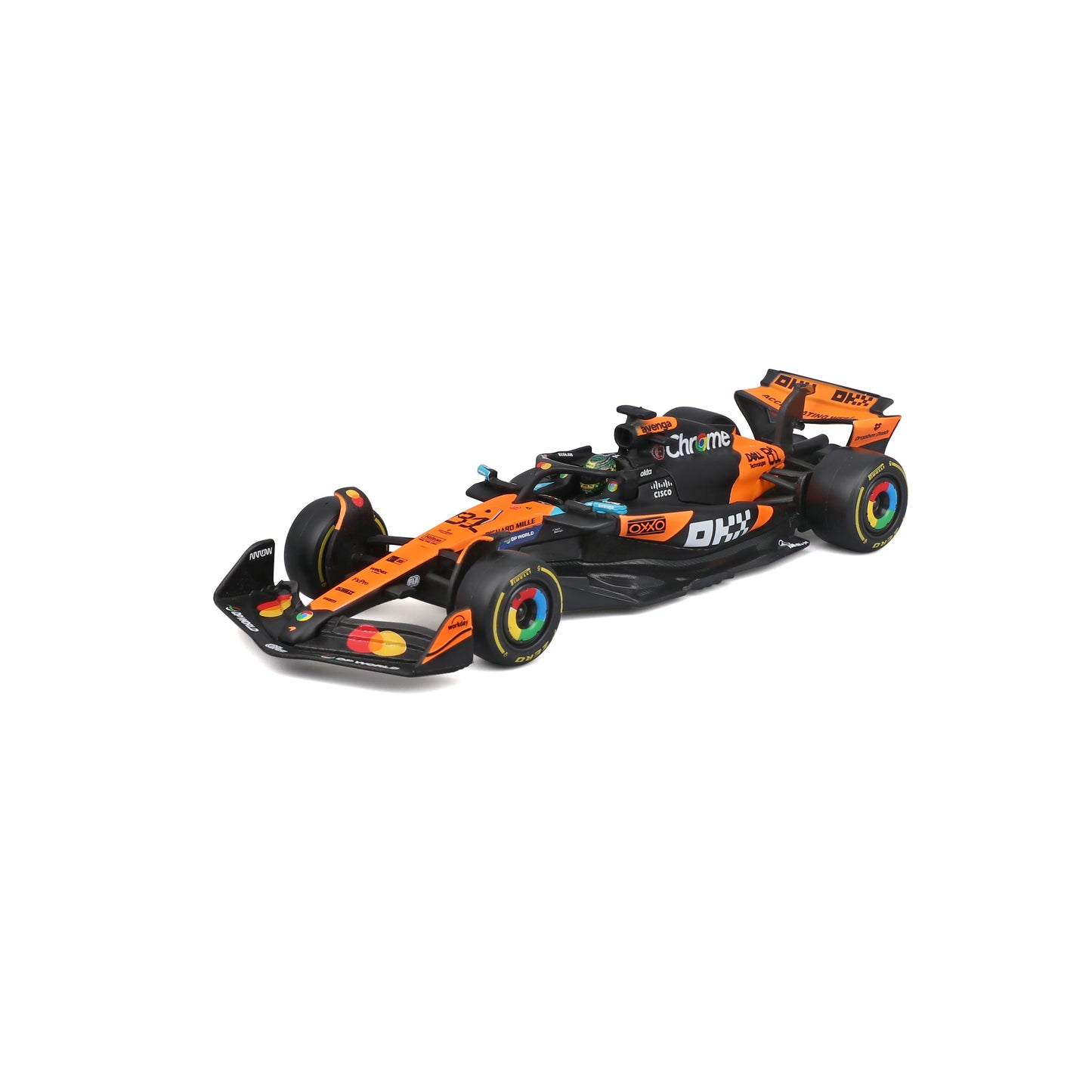 F1 McLaren F1 MCL39 2025 #81 Oscar Piastri – Scala 1:43 con basetta e teca espositiva