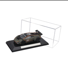Lamborghini Huracán Super Trofeo EVO2 1:43 vert métallisé avec vitrine
