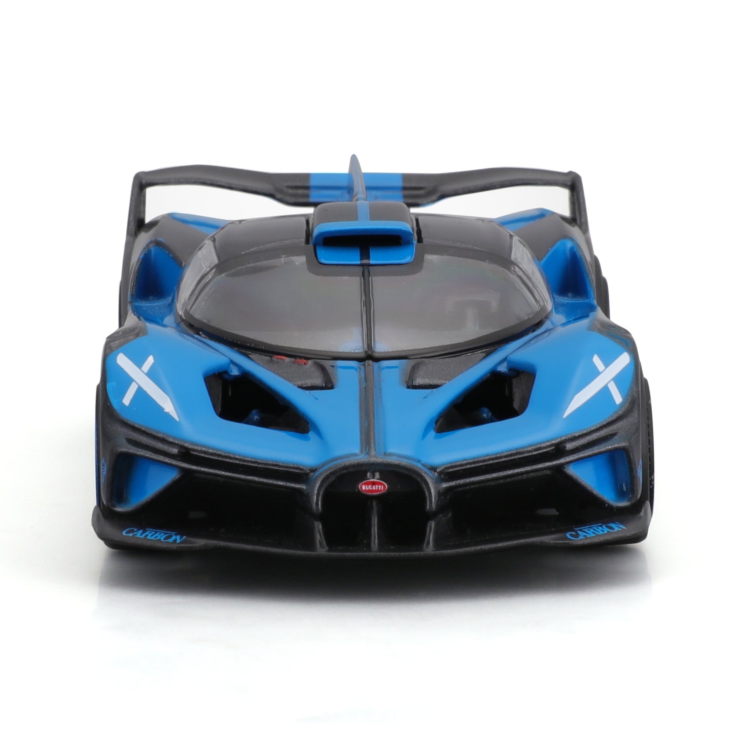 Bugatti Bolide 1:43 bleu/noir avec vitrine