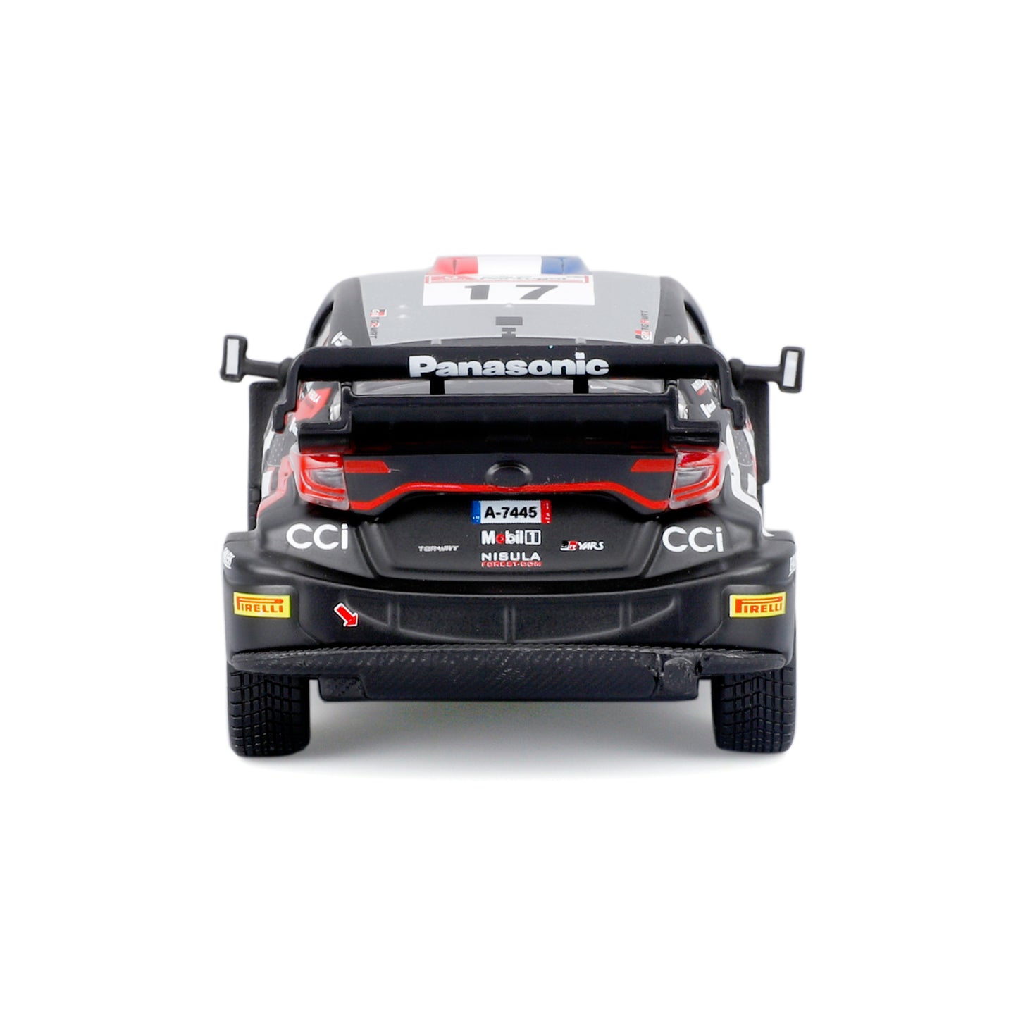 Toyota GR Yaris Rally 1 Hybrid #17 1:43 with display case
