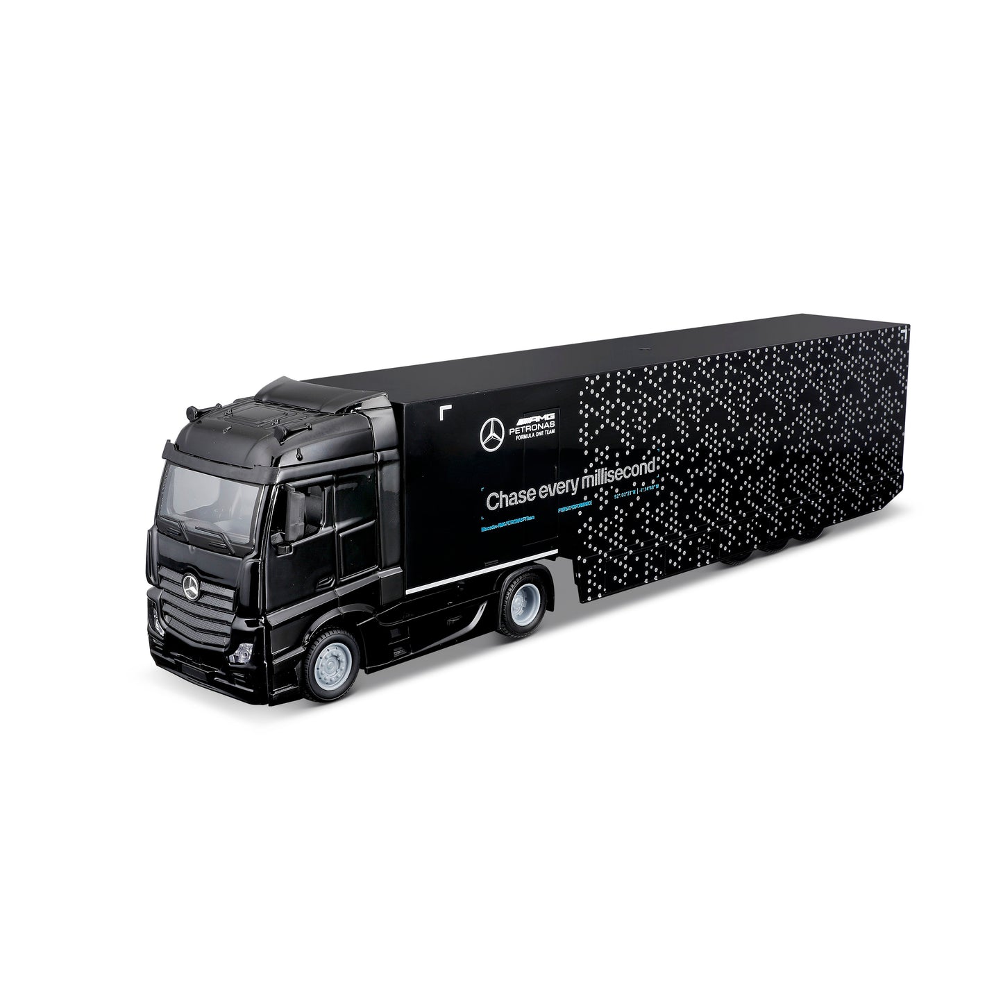 Mercedes-AMG Semi Truck con Mercedes W15 #63 George Russell – Modellino Diecast Scala 1:43