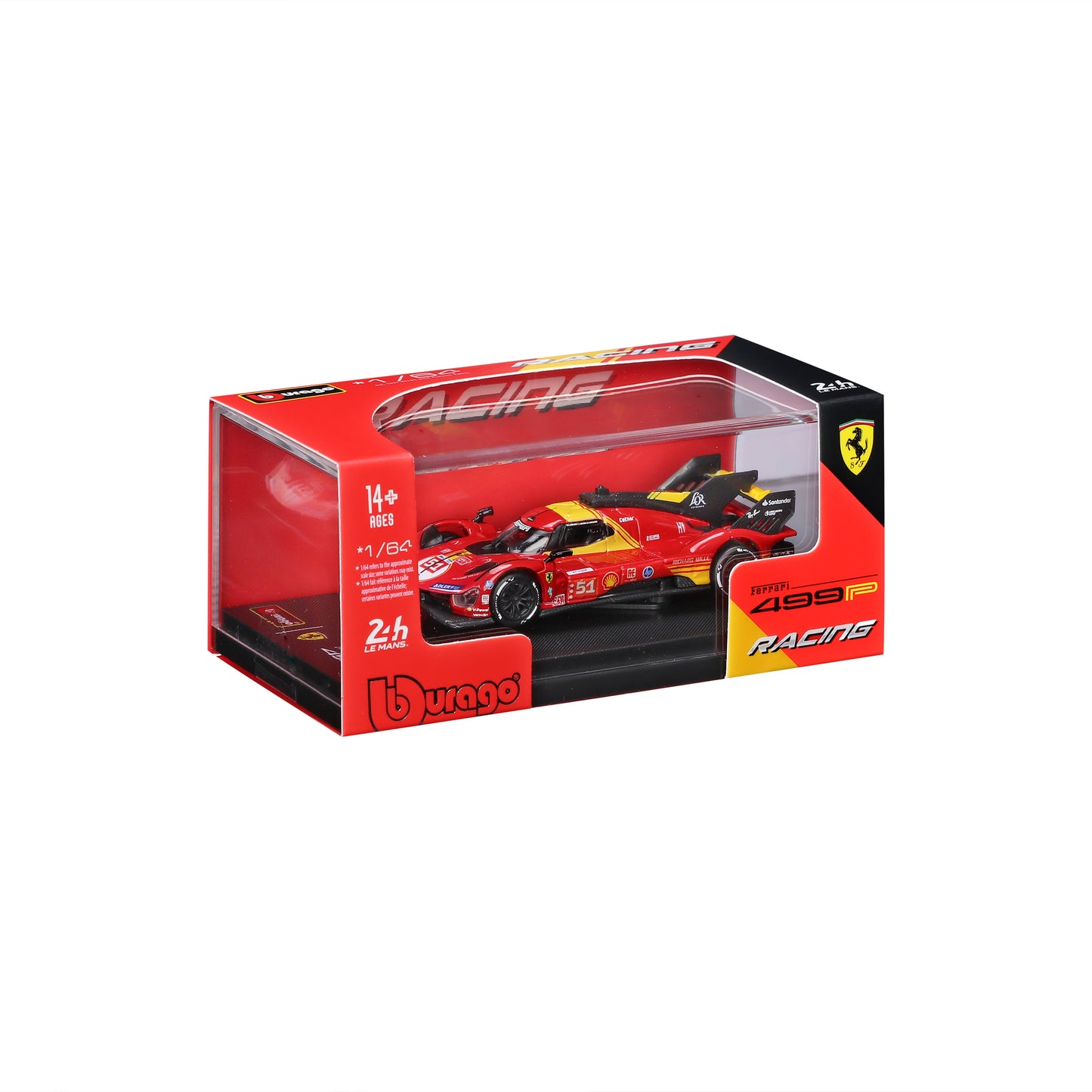 Ferrari 499P #51 1:64 (2024) with Display Case