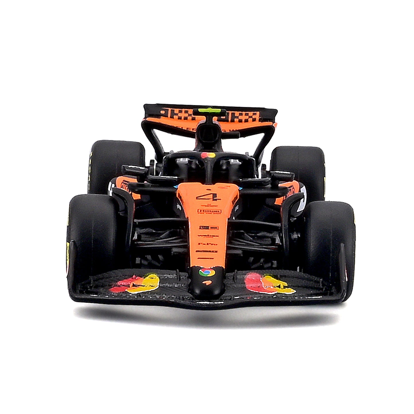 McLaren F1 MCL39 2025 #4 Norris 1:64 with display case