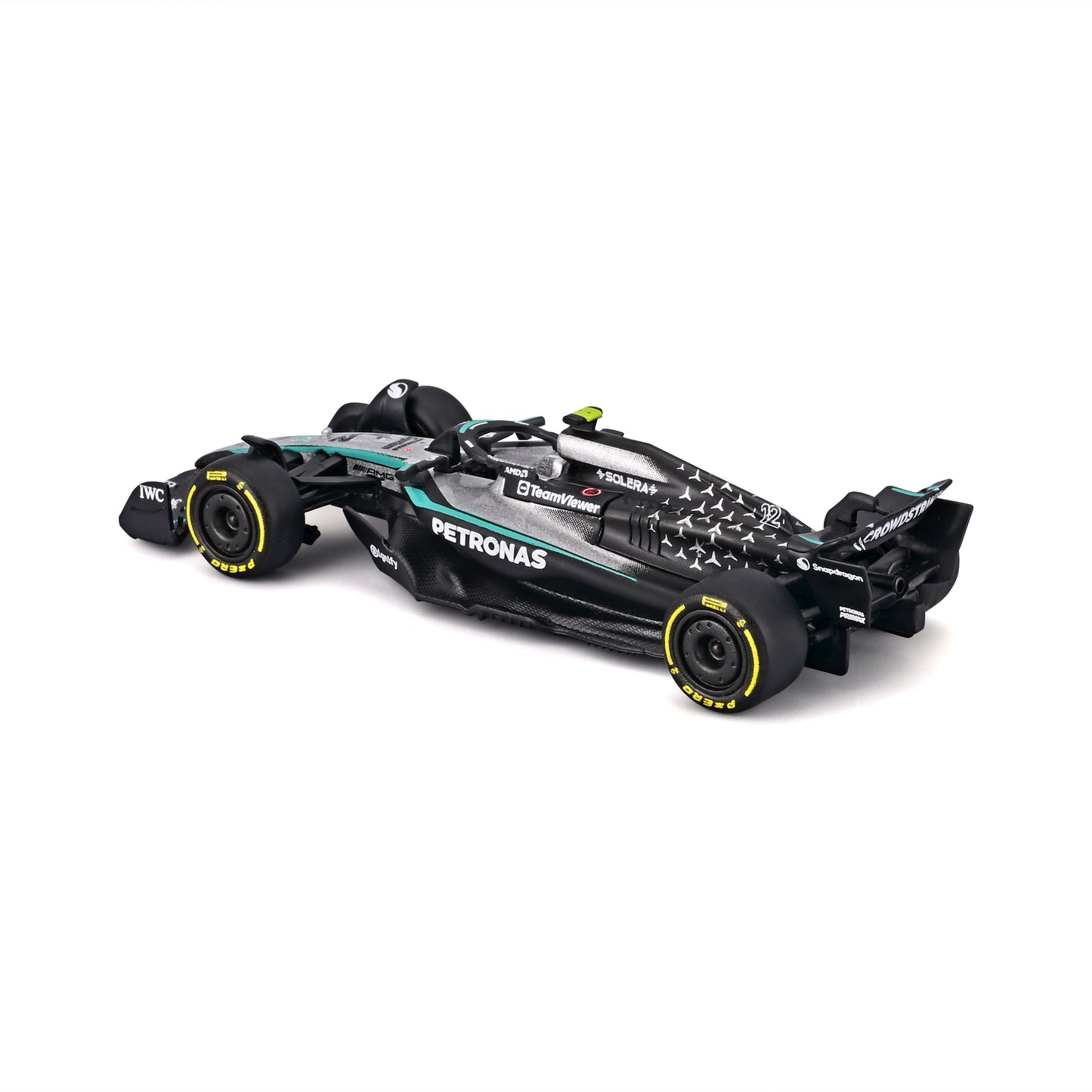 Mercedes-AMG F1 W16 2025 #12 Antonelli 1:64 with display case