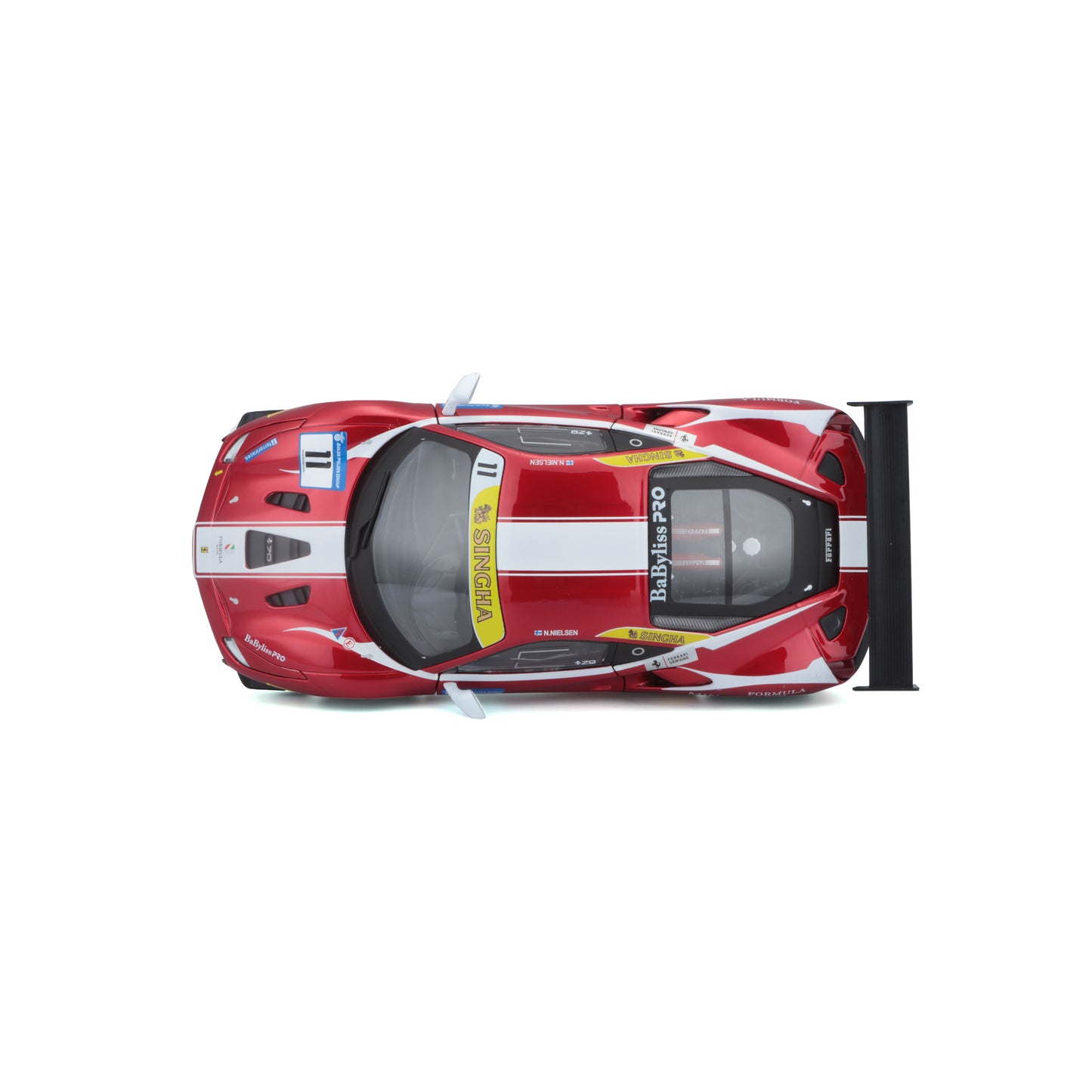 Ferrari 488 Challenge (Formula Racing 2017) Red 1:24