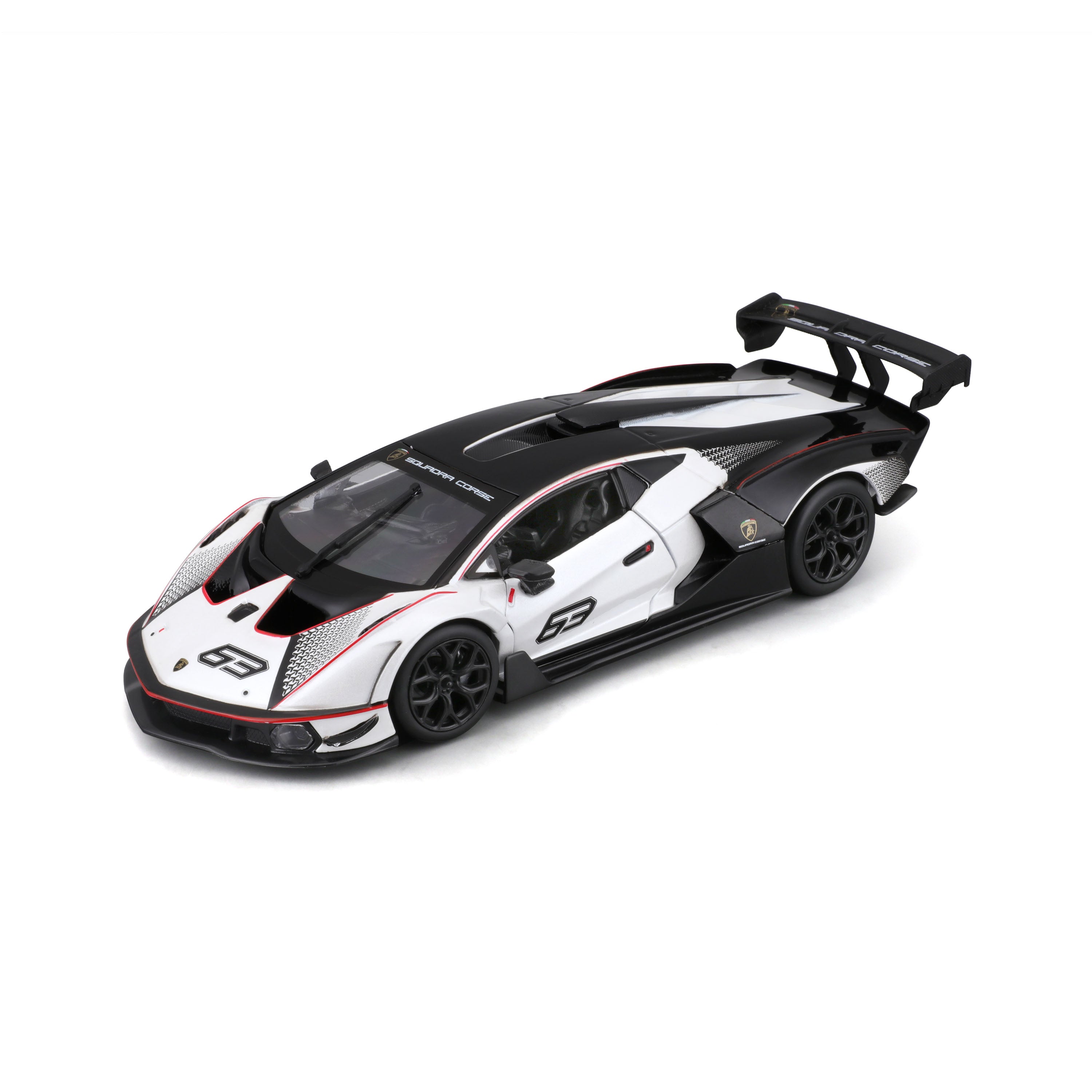 Burago ミニカー 5台セット 1/24スケール Lamborghini Essenza SCV12 1:24 black and white – Burago