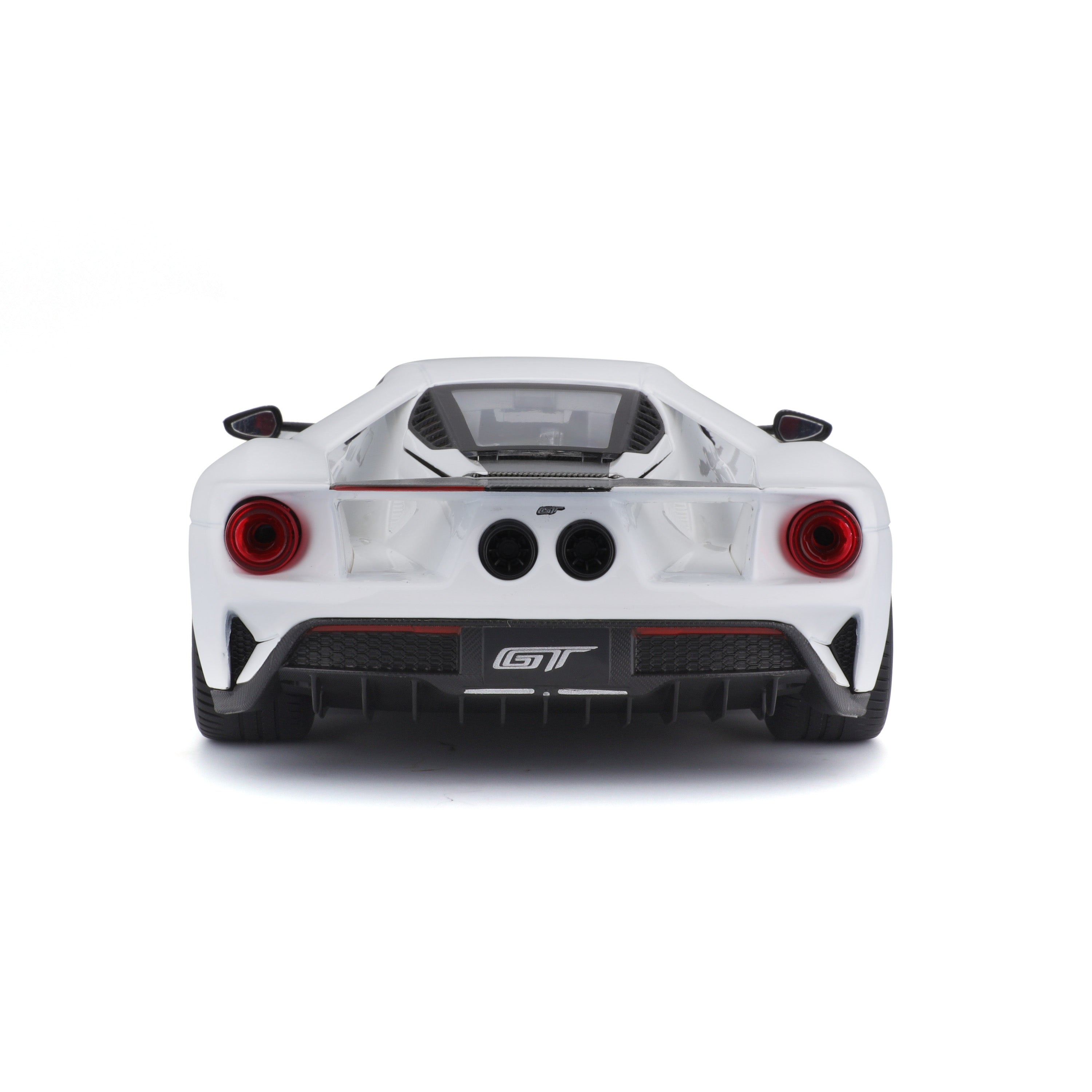 Ford GT 2021 Heritage Edition 1:18 White Black Red | Burago – Burago
