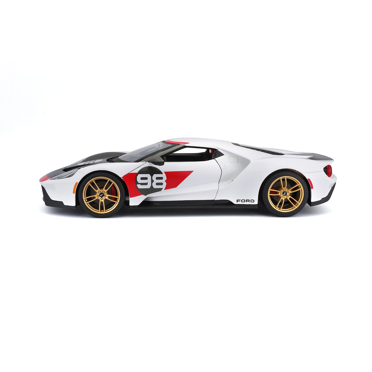 Ford GT 2021 Heritage Edition – Diecast Modell im Maßstab 1:18 mit offizieller Ford-Lizenz