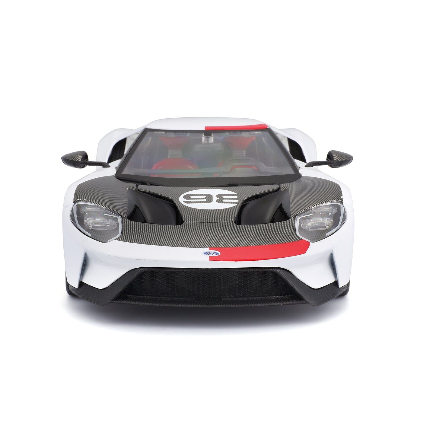 Ford GT 2021 Heritage Edition – Diecast Modell im Maßstab 1:18 mit offizieller Ford-Lizenz