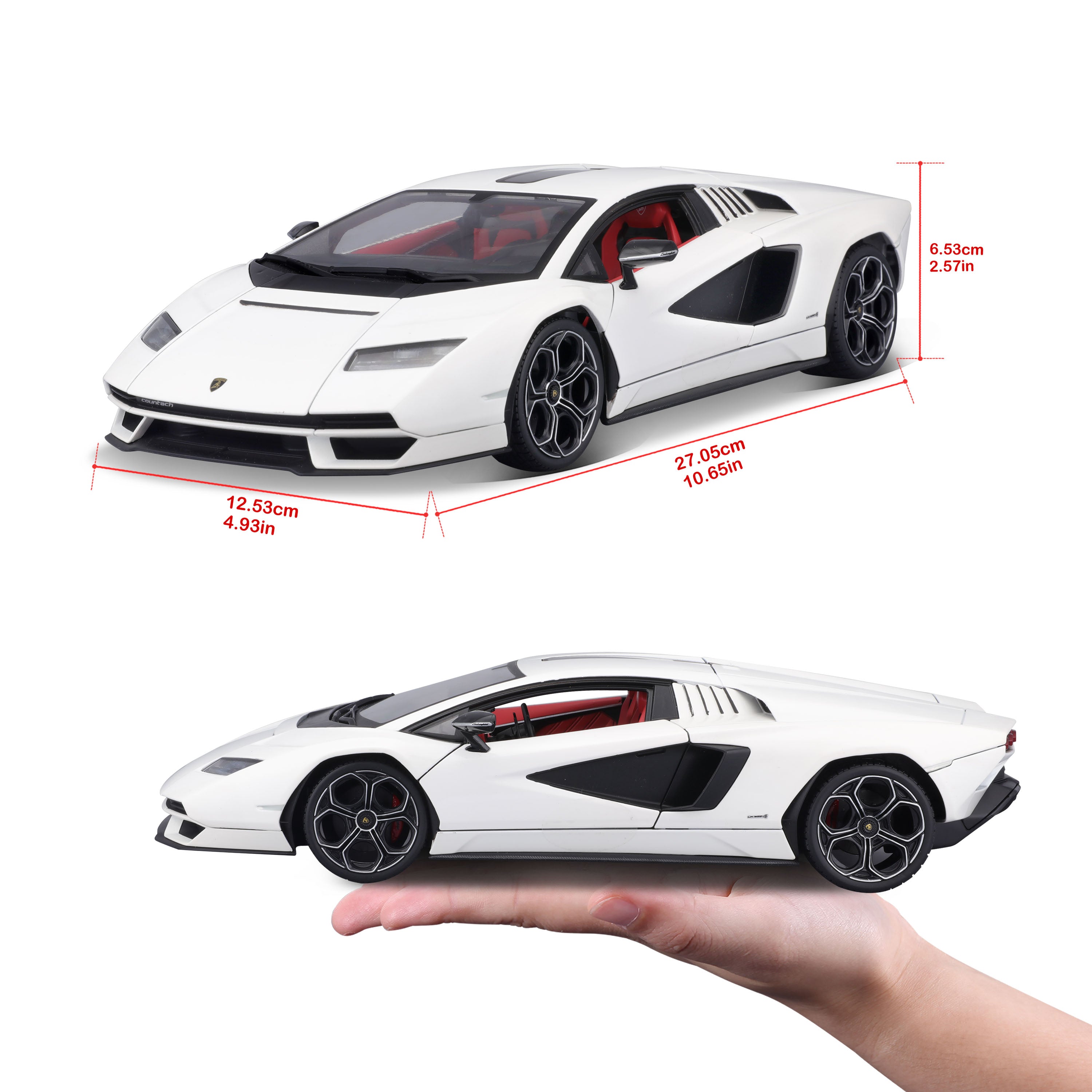 burago ランボルギーニ　カウンタック Amazon | Bburago（ブラーゴ） 1/24 ランボルギーニ カウンタック LPI