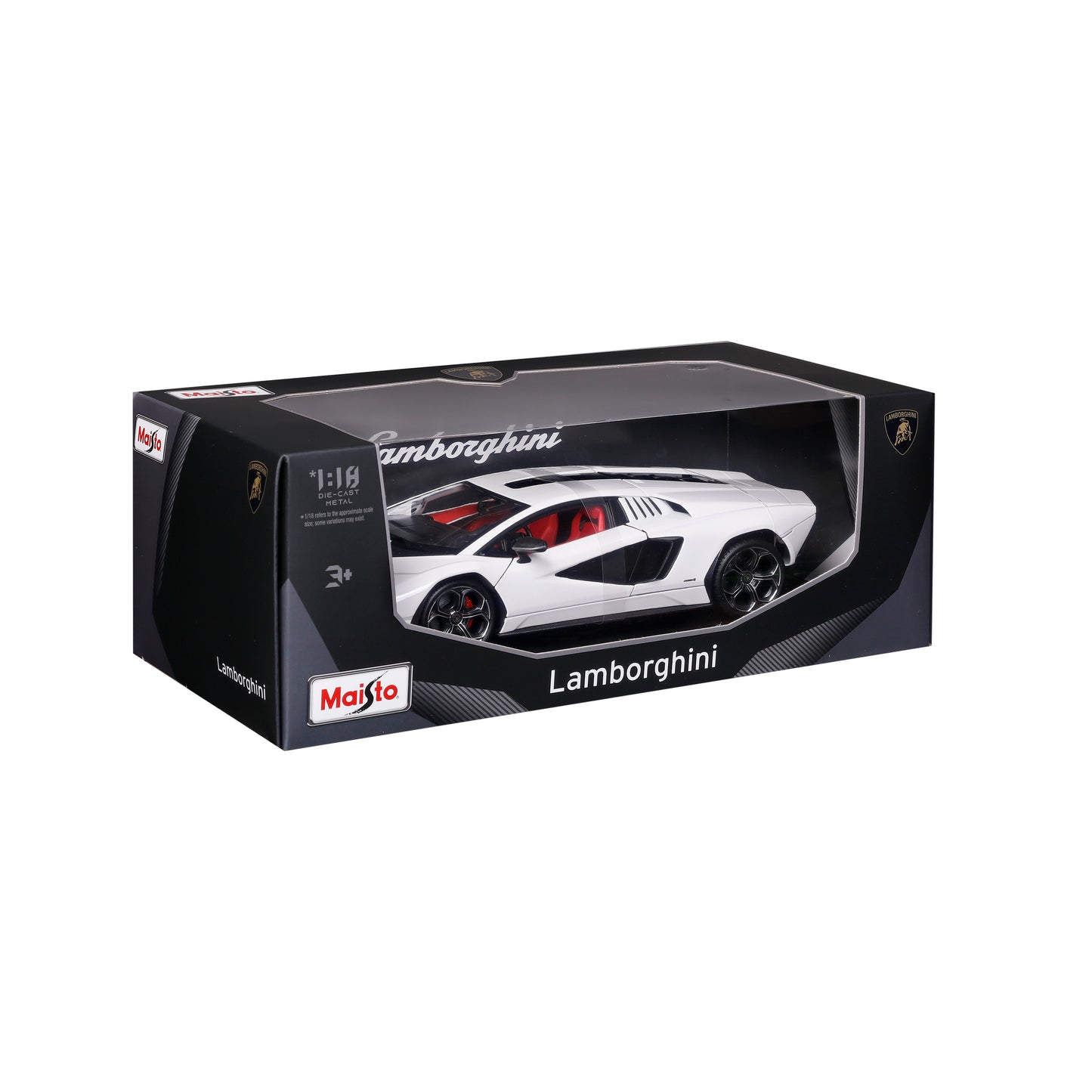 Lamborghini Countach LPI 800-4 White – 1:18 Diecast Model