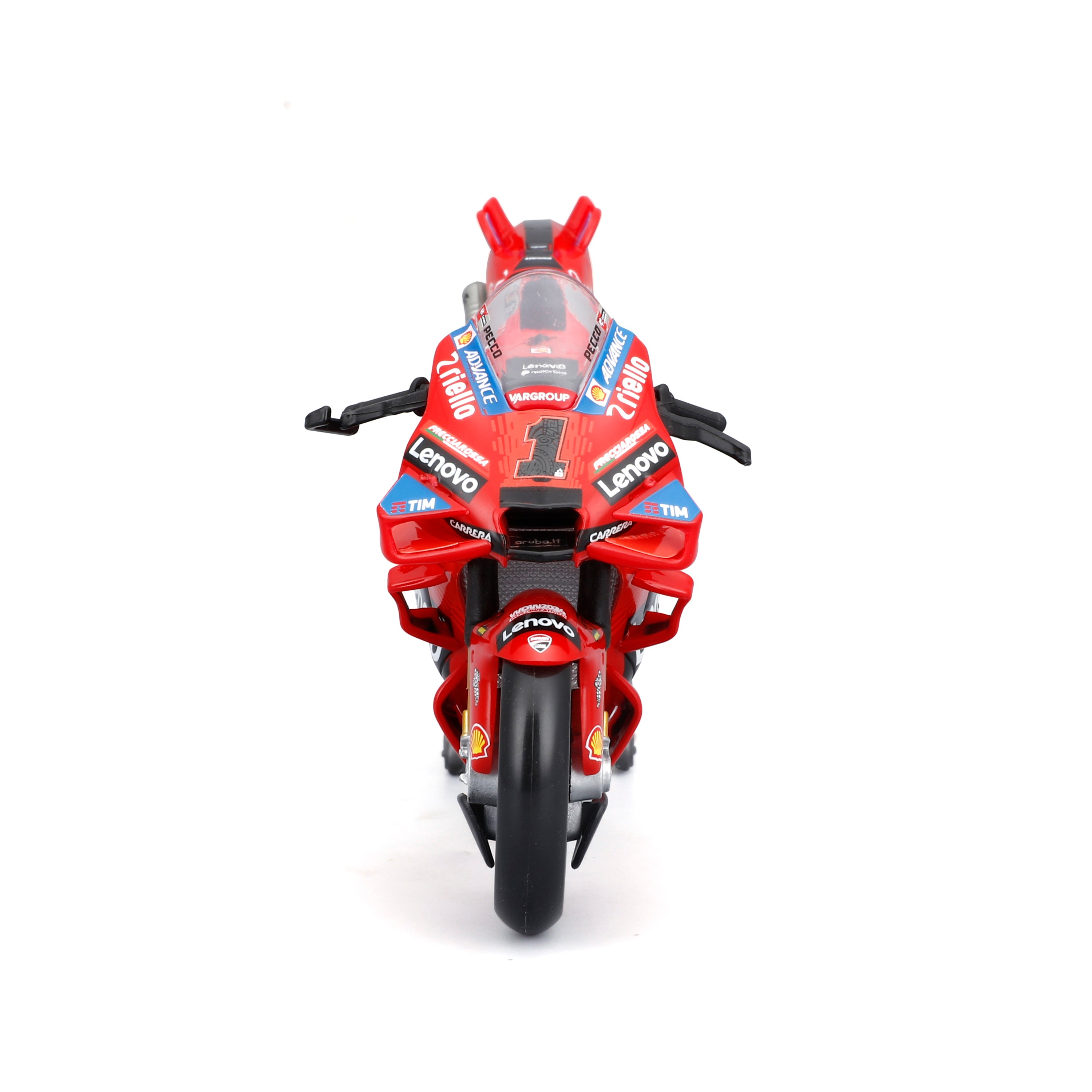 Ducati Lenovo Frecciarossa カウルセット Ducati Lenovo Team 2024 #1 Francesco Bagnaia Diecast Model 1:18