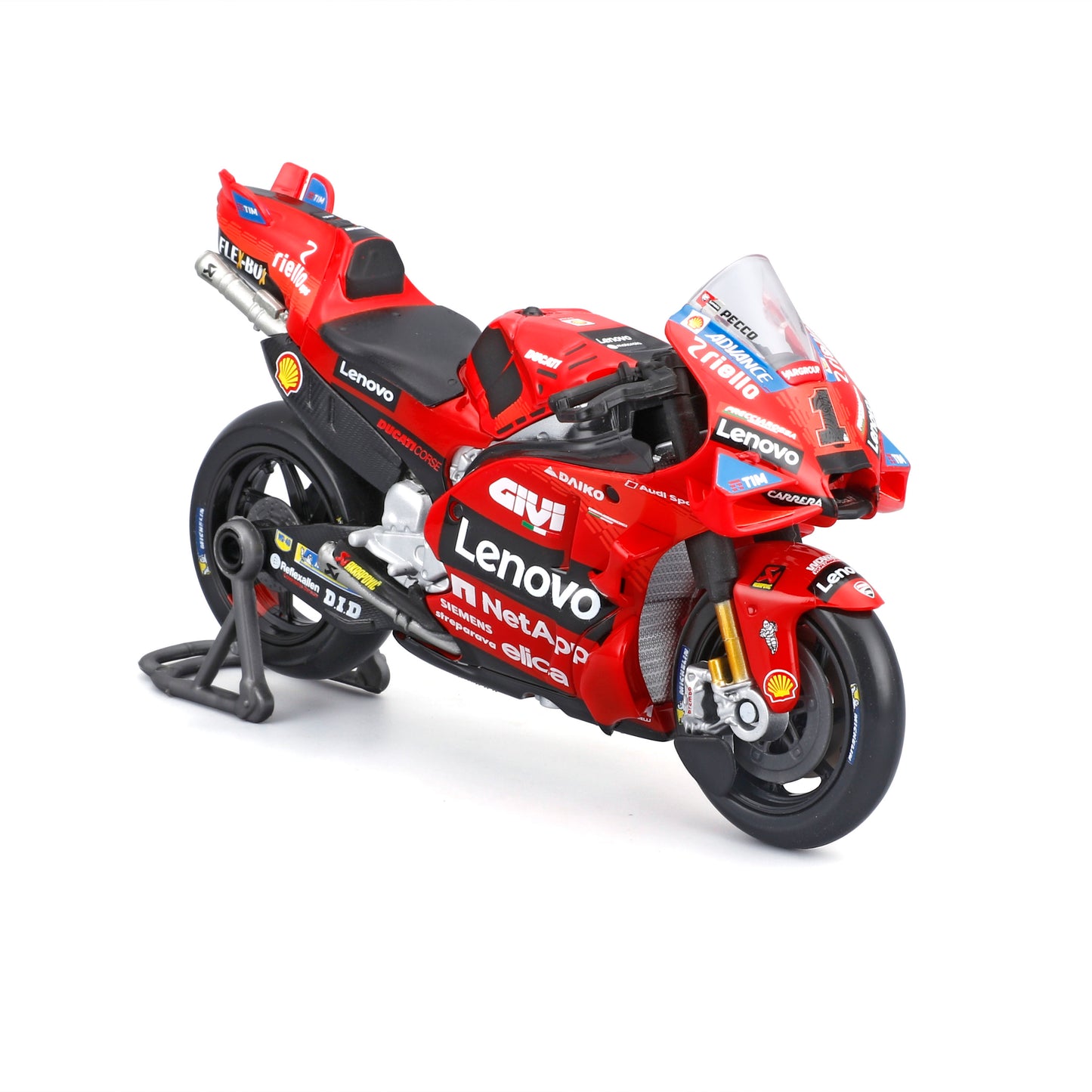 Ducati Lenovo Team 2024 #1 Francesco Bagnaia – Modellino Diecast Scala 1:18